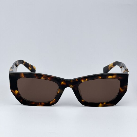 Miu Miu MU09WS VAU06B GLIMPSE BRAND NEW Sunglasses Honey Havana Brown Women main image 8